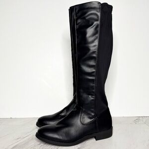 Mia Charmed Black Tall Boot 8M